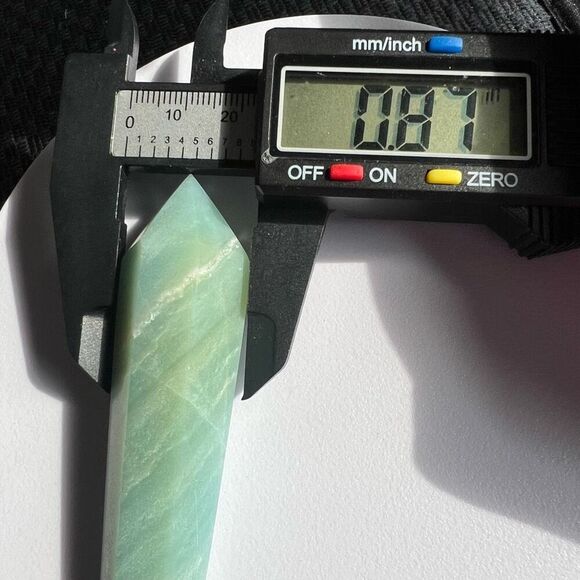 Caribbean Calcite Crystal Meditation Wand  (1) - Picture 9 of 12